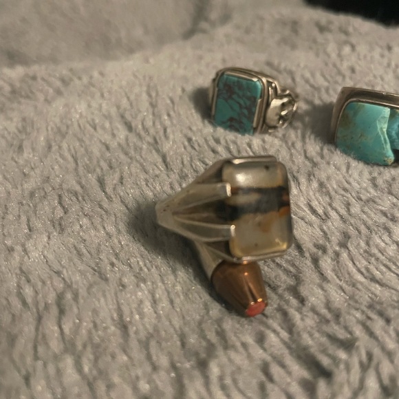 vintage clocks and colours, David yurman, Glen Willie, turquoise, Montana agate. - Picture 5 of 5